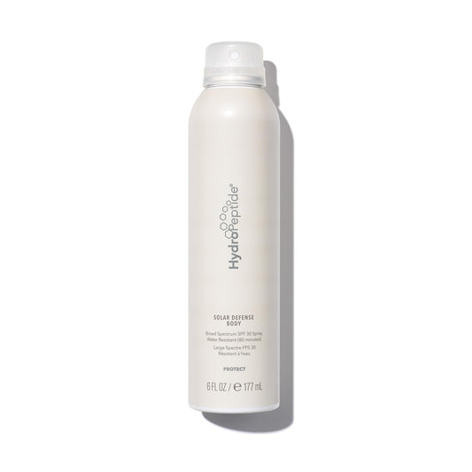 HydroPeptide Solar Defense Body SPF 40, Broad Spectrum, Water Resistant Sunscreen, Hydrates and Soothes, 6 Ounce