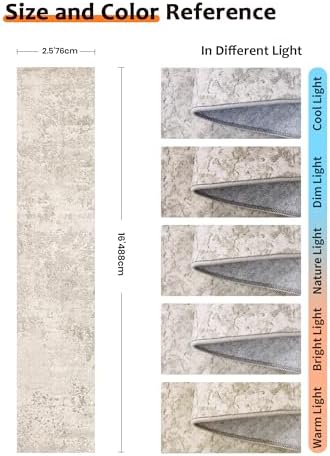 2'6"x16 Runner Rug Non Slip, Washable Runners - Image 2