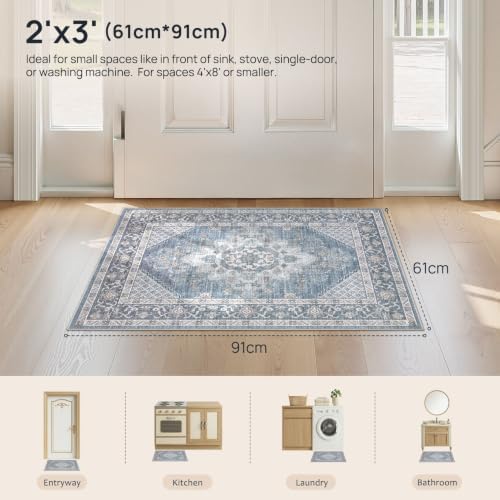 Tortania Area Rug 2x3 Doormat - Image 2