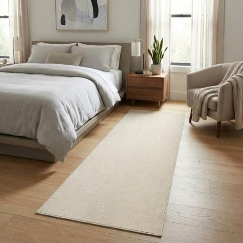 Garvee Textured Entryway Rugs 2x6 Modern Solid Washable Runner Rug - Image 3