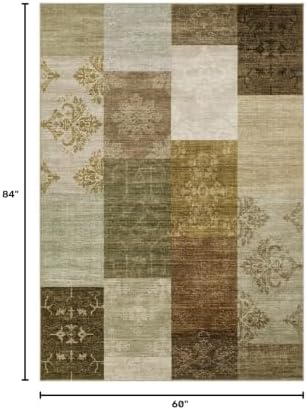 UERMEI 5x7 Area Rug for Living Room - Image 2