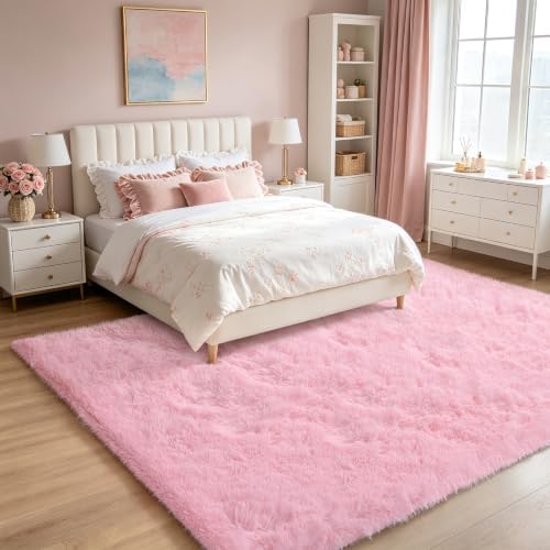 Shag Area Rugs for Bedroom Living Room, 4X6 Ultra Soft Fluffy Area Rugs for Dorm - Image 4