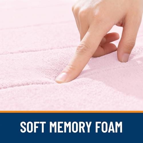 OLANLY Memory Foam Bath Mat 35x24, Super Soft and Absorbent Bathroom Rugs - Image 5