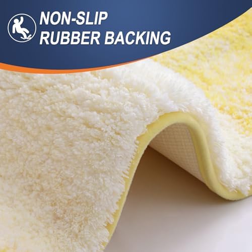 OLANLY Bathroom Runner Rug 40x24, Extra Soft Absorbent Microfiber Bath Rugs - Image 5