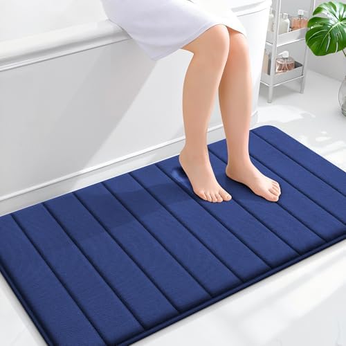 OLANLY Memory Foam Long Bathroom Rugs Runner 44x24, Super Soft Absorbent by OLANLY
