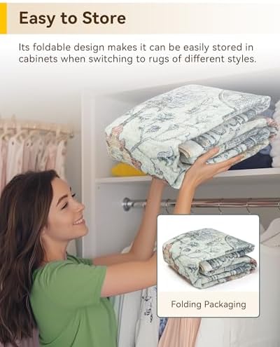 RELEANY Washable Area Rug - Image 4