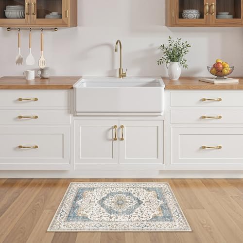 2x3 Washable Entryway Rug: Non-Slip Soft Small Indoor Area Rug - Image 2