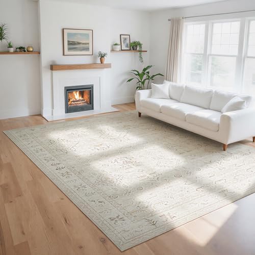 8x10 Washable Area Rugs for Living Room, Dining Room by Lbris
