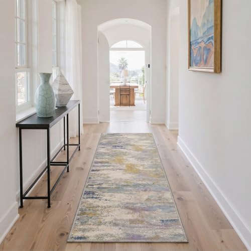BEIMO 2X5 Washable Runner Rug for Kitchen, Modern Abstract Soft Non Slip - Image 2