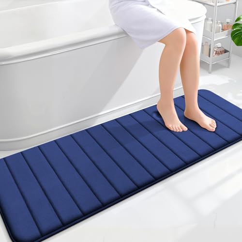 OLANLY Memory Foam Long Bathroom Rugs Runner 59x20, Super Soft Absorbent by OLANLY