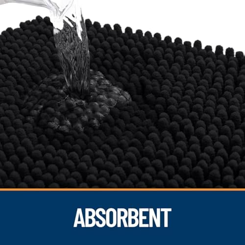 OLANLY Dog Door Mat for Muddy Paws 70x46, Super Absorbent Chenille Mud Mat - Image 3