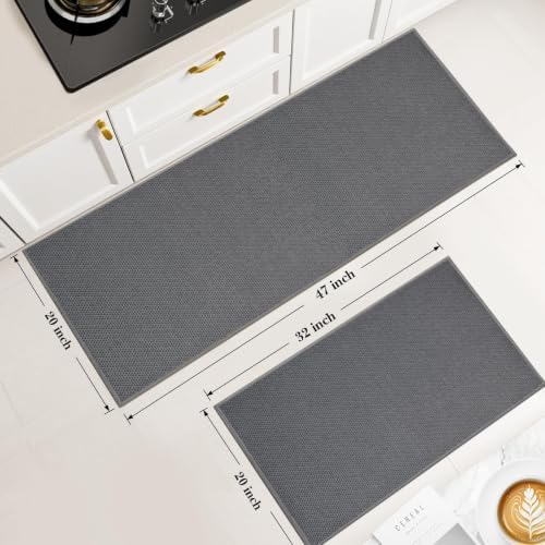 Kitchen Rugs Set of 2, Washable Floor Mats - Image 2