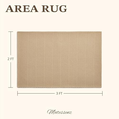 MatEssenz Entryway Rug 2' x 3', Washable Indoor Door Mat, Non Slip Low Profile - Image 2