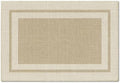 Artoid Mode Beige Absorbent Rectangle Non-Skid Doormat, Home Mats Non Slip by ArtoidMode