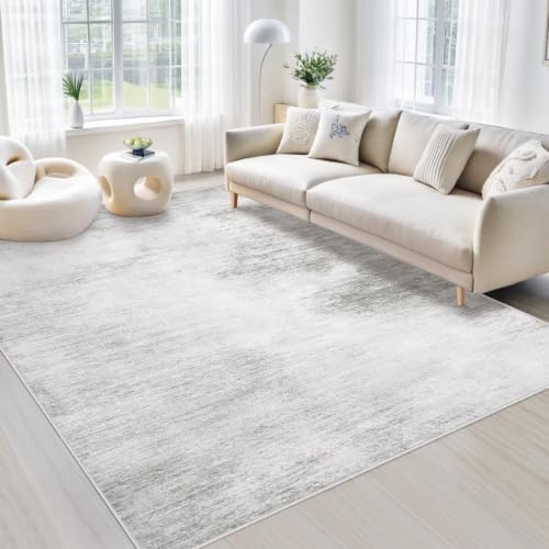 Area Rugs 5x7 Living Room: Washable Rug Modern Abstract Rugs Soft Non Slip by MXSANYOORUG