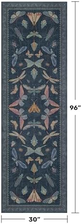 Vintage 2'6"x8' Kitchen Rugs Washable, Non Slip 8ft Long Rugs - Image 2