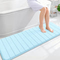 OLANLY Memory Foam Long Bathroom Rugs Runner 59x20, Super Soft Absorbent by OLANLY
