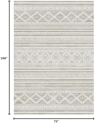 RUGSURE Washable Area Rugs 6' x 9' - Image 2