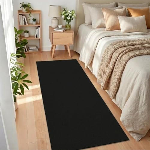 Garvee 2x6 Kitchen Runner Rug Neutral Solid Color Hallway Rug - Image 3