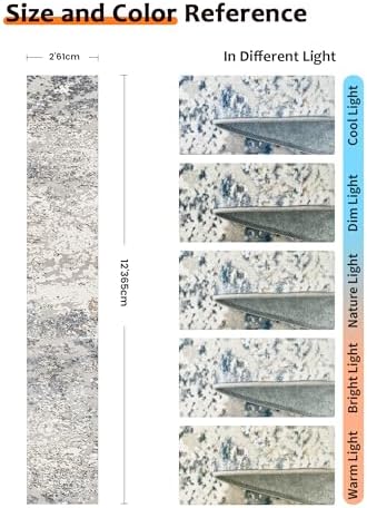 2x12 Runner Rug Non Slip, Washable Rug Runners - Image 2