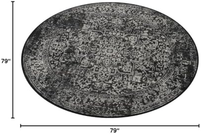 SAFAVIEH Evoke Round Rug 6'7" - Image 2