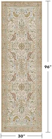 Hazo Haus 2'6"x8' Long Hallway Runner Rug - Image 2