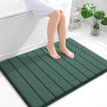 OLANLY Memory Foam Large Bath Mat 40x32, Super Soft Absorbent Bathroom Rugs by OLANLY