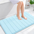 OLANLY Memory Foam Large Bath Mat 40x24, Super Soft Absorbent Bathroom Rugs by OLANLY