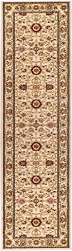 SAFAVIEH Lyndhurst Runner Rug 2'3"x8', Ivory & Ivory LNH212L - Image 2