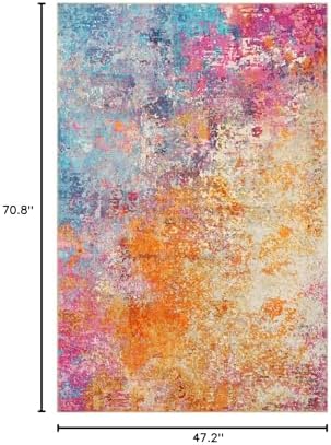 Lahome Modern Abstract Area Rug - Image 2