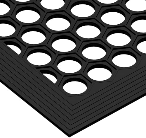 BEHERO Rubber Outdoor Mat 36" x 24" Anti Fatigue Waterproof Non-Slip - Image 3