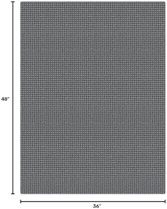 EARTHALL Woven Area Rug 3x4 Ft Washable Rugs - Image 2