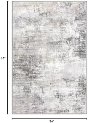 IOHOUZE Abstract Area Rug 3x5 Ft Washable Rugs - Image 2