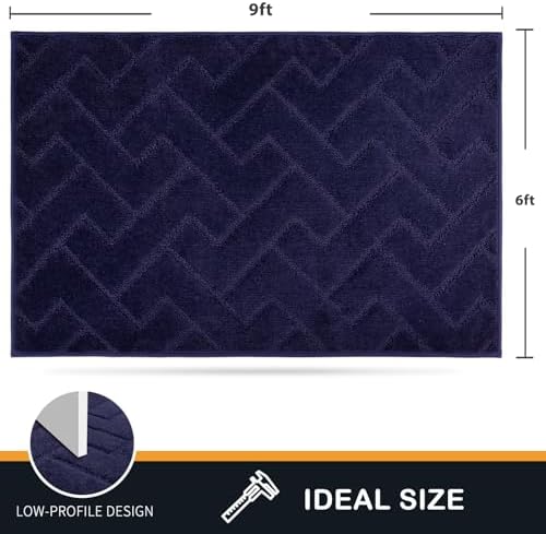 PURRUGS Area Rug, Midnight Blue - Image 2