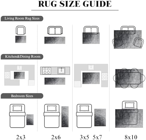 5x7 Washable Area Rug - Image 7