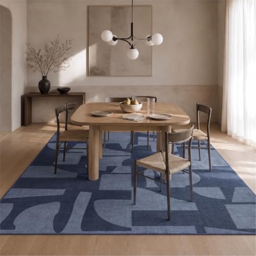 8x10 Area Rugs for Living Room Large Modern Washable Rug - Image 4