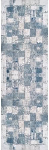 Modern Abstract Runner Rug 2x7 Luxury Ultra Soft Vintage Indoor Area Rugs - Image 2