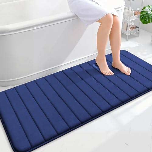 OLANLY Memory Foam Long Bathroom Rugs Runner 59x24, Super Soft Absorbent by OLANLY