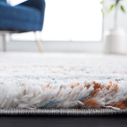 SAFAVIEH Berber Shag Collection Runner Rug - Image 5