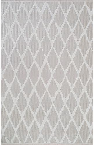 Modern Indoor Rug Diamond 8x10 Area Rugs - Image 3