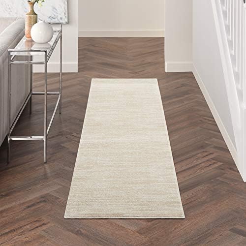 Nourison Home Nourison Essentials Ivory Beige 2' x 6' Area Rug by NourisonHome