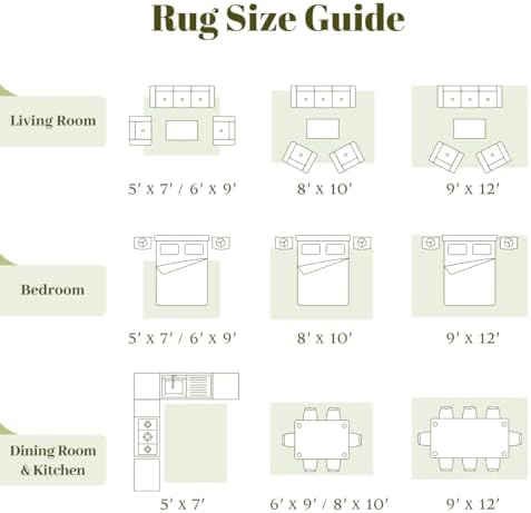 Homemate Washable Rug 2x6 Area Rugs - Image 2