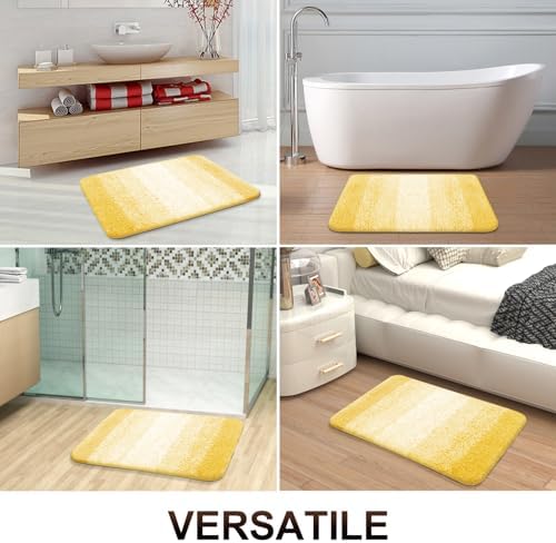 OLANLY Bathroom Runner Rug 70x24, Extra Soft Absorbent Microfiber Bath Rugs - Image 6