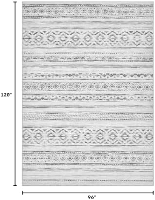 cotiled Boho 8x10 Area Rugs for Living Room: Large Moroccan Washable Rug - Image 2