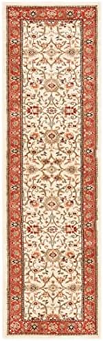 SAFAVIEH Lyndhurst Runner Rug 2'3"x8', Ivory & Rust LNH212R - Image 2