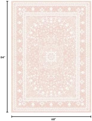 Lessymo Washable Area Rug 5 x 7 - Image 2
