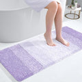 OLANLY Bathroom Runner Rug 44x20, Extra Soft Absorbent Microfiber Bath Rugs by OLANLY