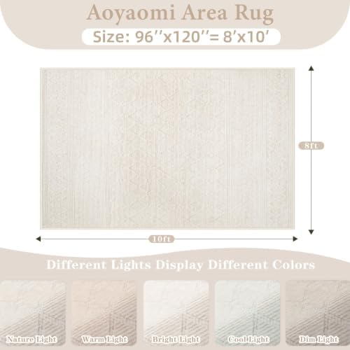 Area Rug Living Room Rugs 8x10 - Image 2