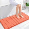 OLANLY Memory Foam Long Bathroom Rugs Runner 44x20, Super Soft Absorbent by OLANLY