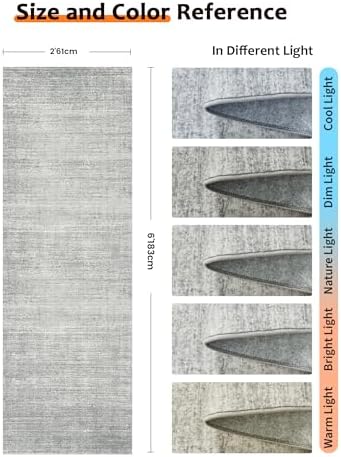 2x6 Runner Rug Non Slip, Washable Rug Runners - Image 2